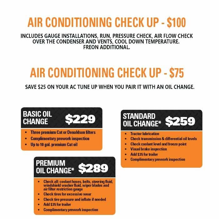 (Summer)time for a Tune Up Special Cat Offer NMC Cat