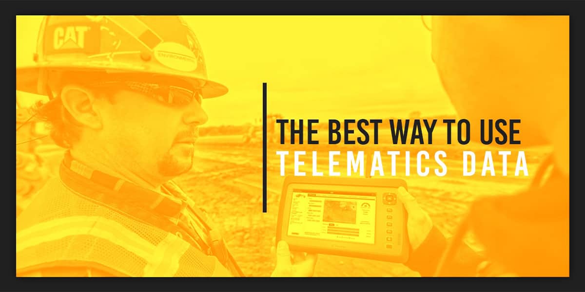 The best way to use telematics data