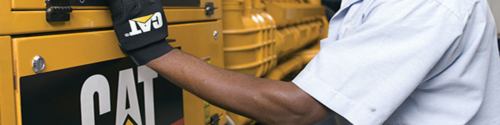 Cat Employee Engaging In Equipment Maintenance