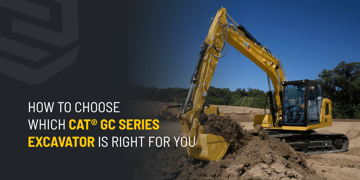 How to Choose Which Cat® GC Series Excavator Is Right for You