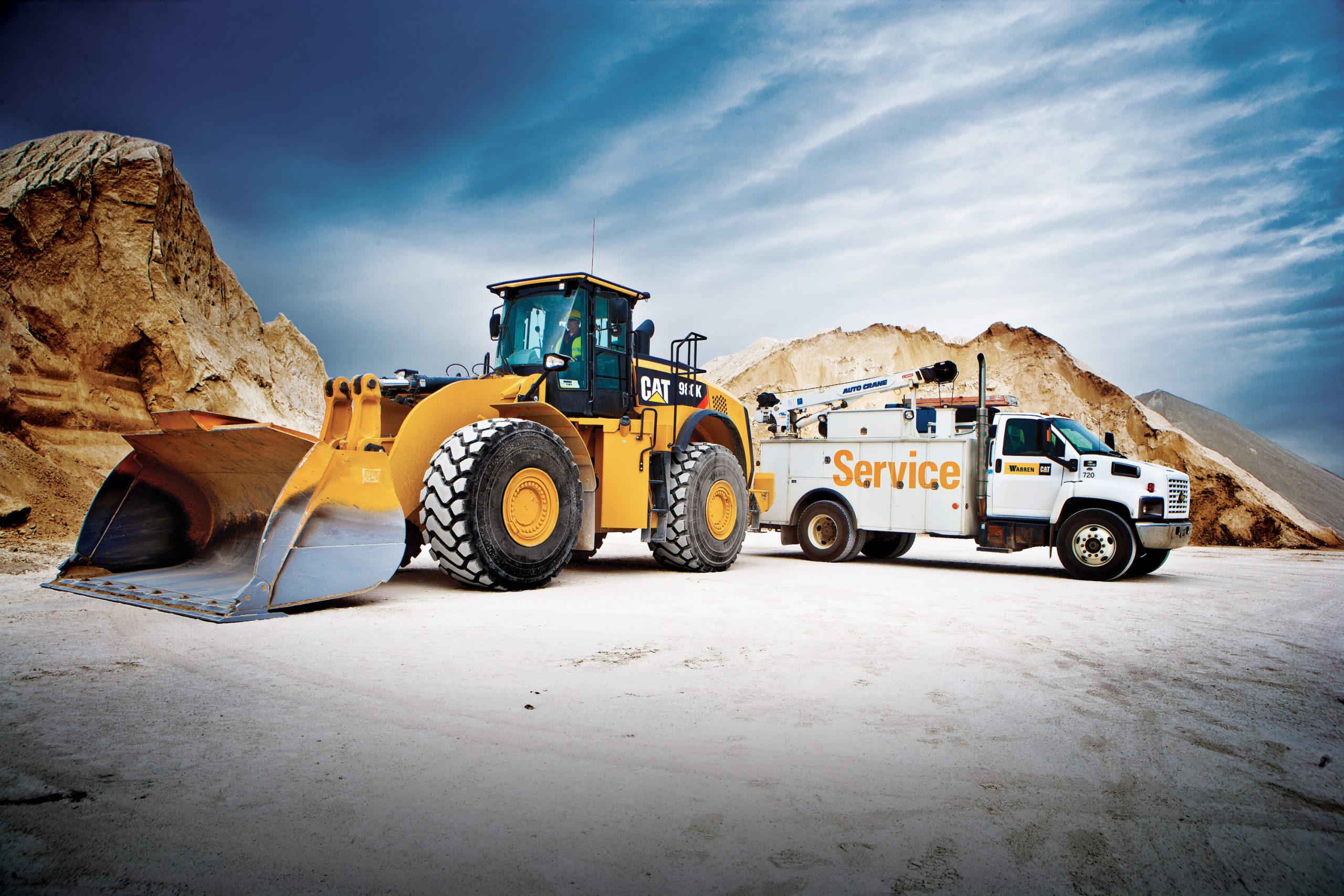 Construction equipment repair services from NMC Cat