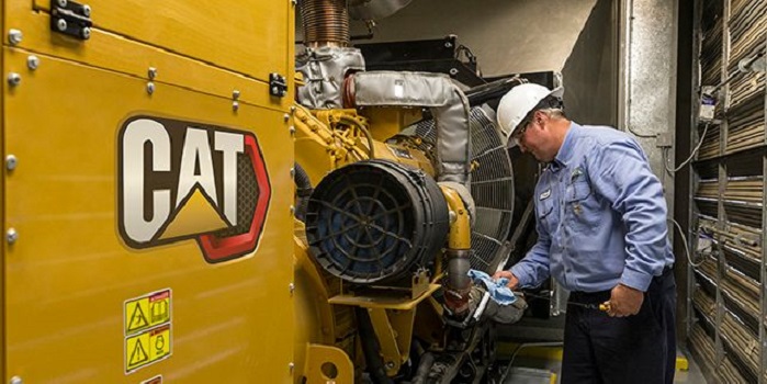 Generator being Tested