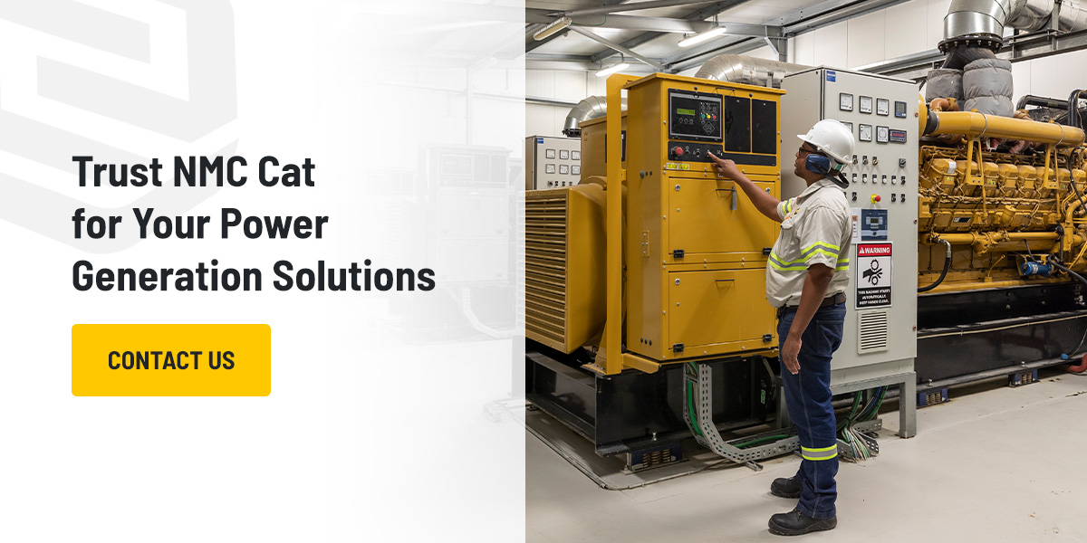 Trust NMC Cat for Your Power Generation Solutions