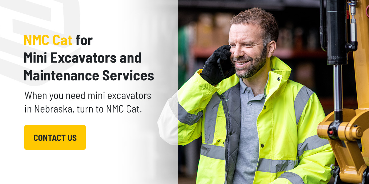 NMC Cat for Mini Excavators and Maintenance Services