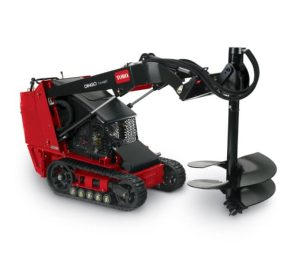 Red and black Dingo compact utility equipment from NMC
