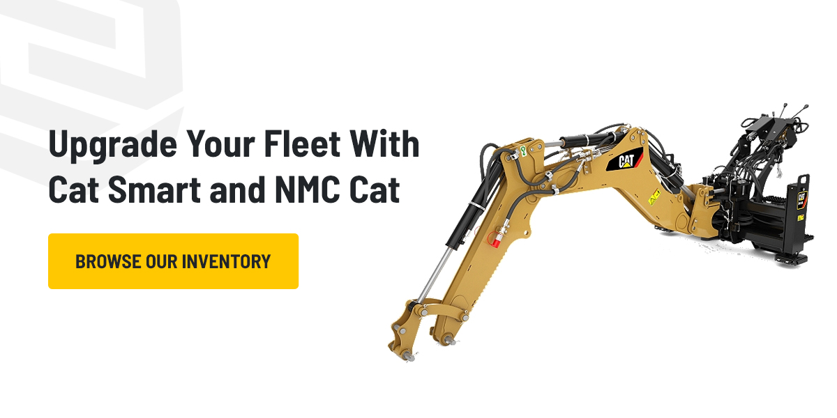 Cat's New Mini Excavator Accepts Skid Steer Attachments