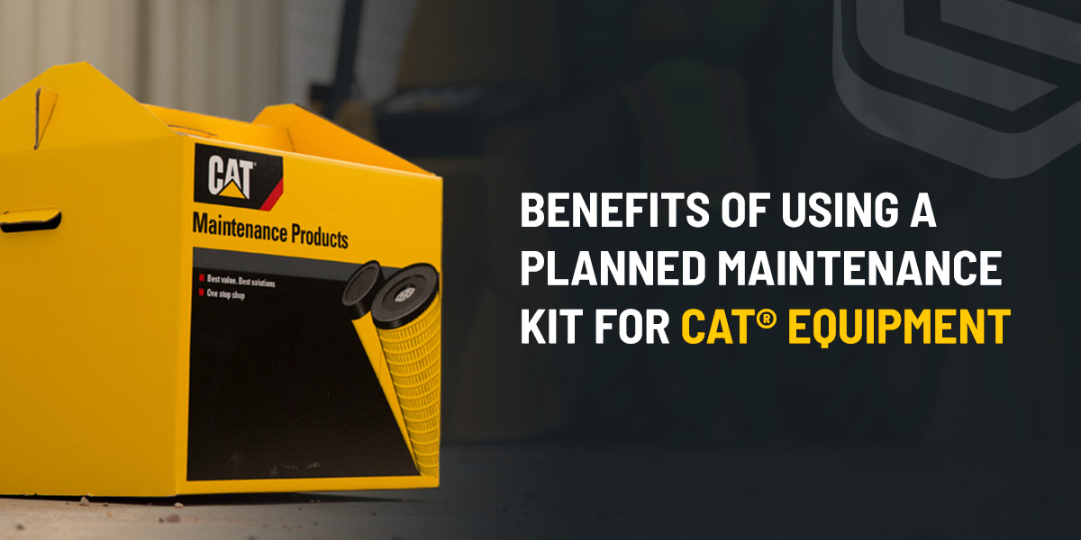 Benefits of using a planned maintenance kit for CAT equipment