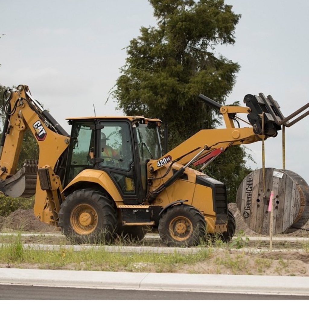 420XE Cat Backhoe Loader